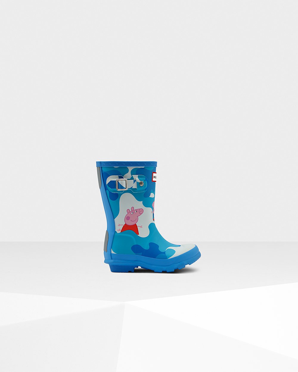 Kids Hunter Rain Boots Blue - Original Little Peppa Pig - 7162385-KF